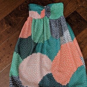 Strapless Roxy dress